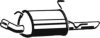 OPEL 5852874 End Silencer